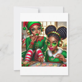 Cartão de Cumprimentos Dobrado