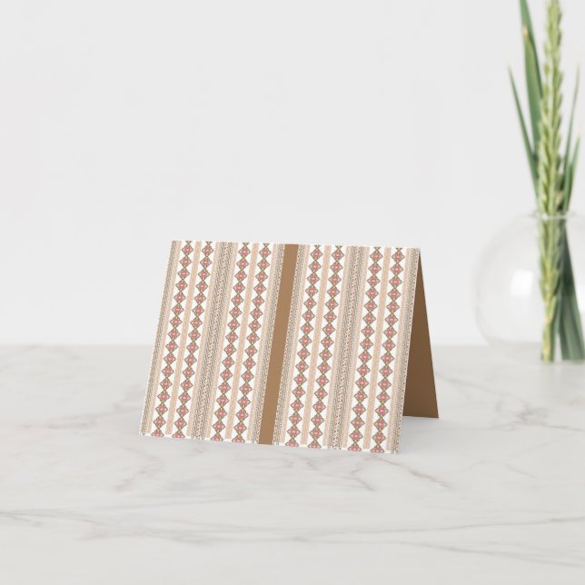 Cartão de Cumprimentos Dobrado (Frente)