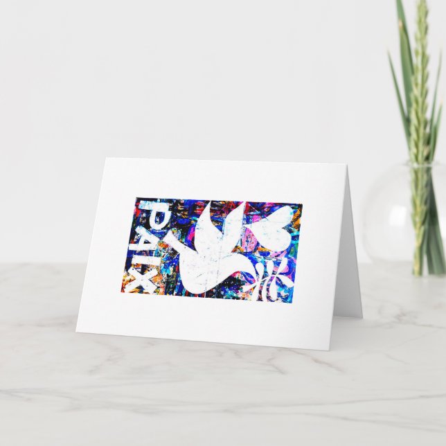 Cartão de Cumprimentos Dobrado (Frente)