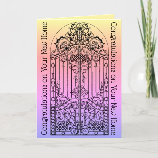 Cartão de Cumprimentos Dobrado (Frente)