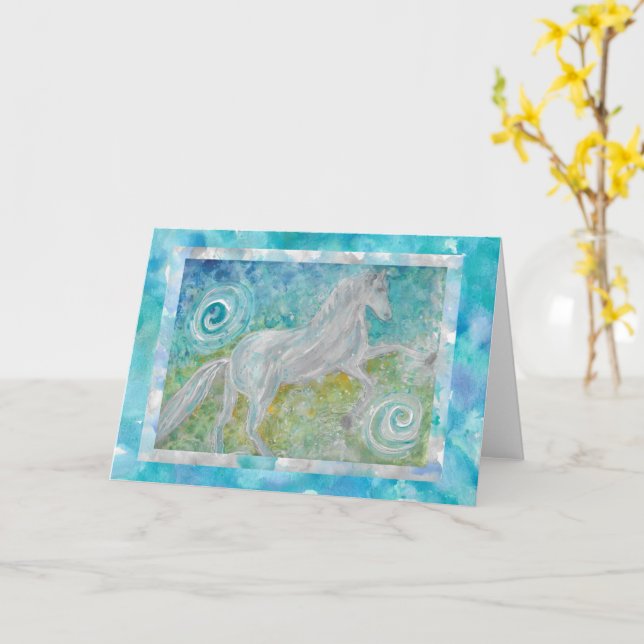 Cartão de Cumprimentos Dobrado em Branco Brincadei (Flor Amarela)