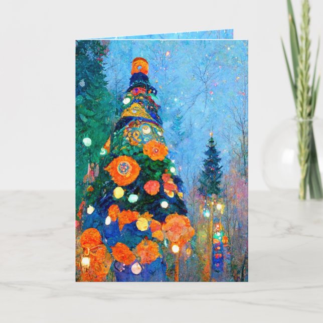 Cartão de Cumprimentos Padrão, 5" x 7" Dobrado (Frente)