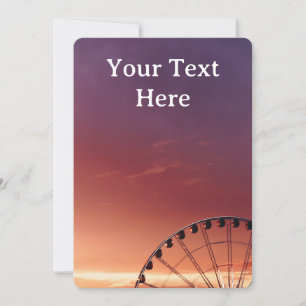 Cartão de Cumprimentos Personalizado para Ocasiões