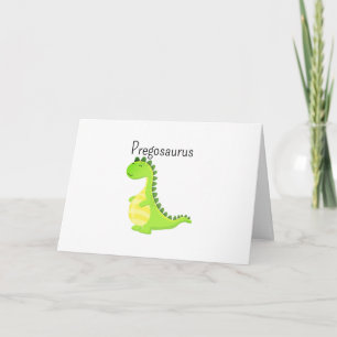 Cartão de Cumprimentos Pregosaurus Dinossauro Gráv