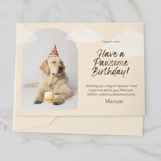 Cartão de Cupcake de Aniversário de Cachorro Retri