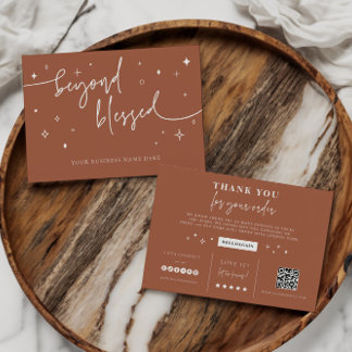 Cartão de cupom de marca Compro para pequenas empr