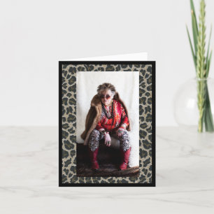 Cartão de dallying humorístico vs. dallying humorí