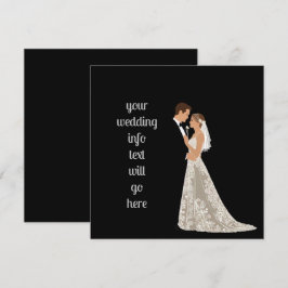 Cartão de data de salvamento plano