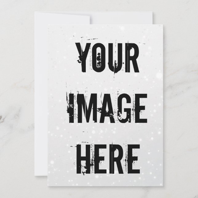 Cartão de Data de Salvamento Plano Totalmente Pers (Frente)