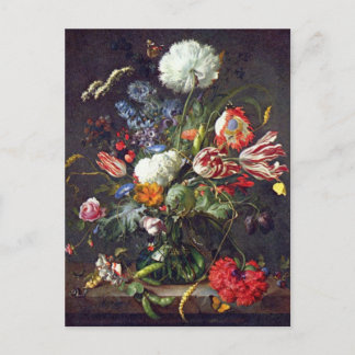 Cartão de De Heem Flor