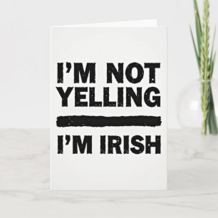 Cartão de declaração irlandês