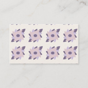 Cartão De Desconto Azulejo decorativo colorido roxo pastel