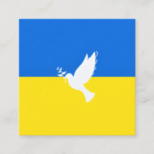 Cartão De Desconto Bandeira da Ucrânia - Vara da Paz - Liberdade - P