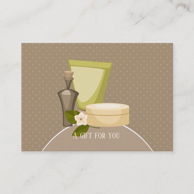 Cartão De Desconto Bela spa - Um presente para você (Frente)