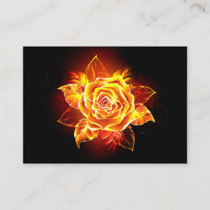 Cartão De Desconto Blooming Fire Rosa
