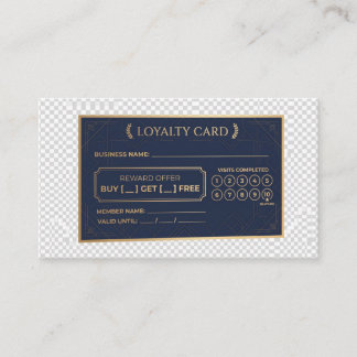 Cartão De Desconto "Cartão de Fidelidade Personalizável em Branco par