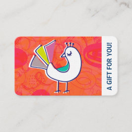 Cartão De Desconto Cartão-Presente, Certificado-Presente, D2-052115