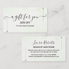 Cartão De Desconto Christmas Discount Card – Festive Holiday Savings