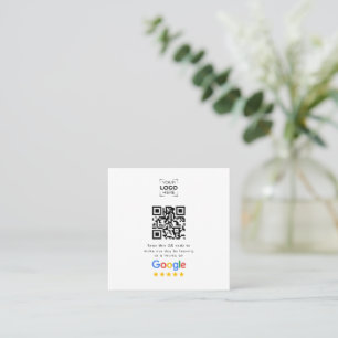 Cartão De Desconto Código QR de Avaliação do Google Negócios