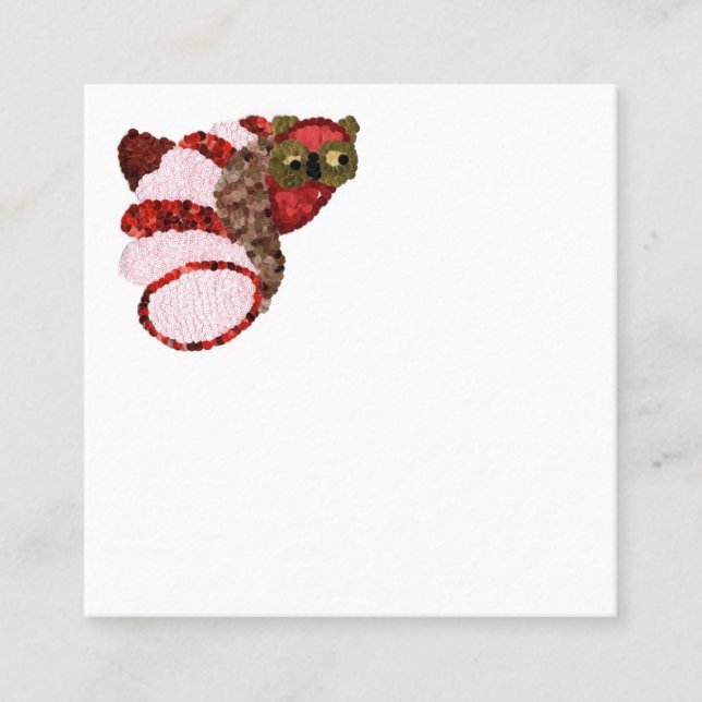 Cartão de Desconto Coroa Quadrada (Frente)