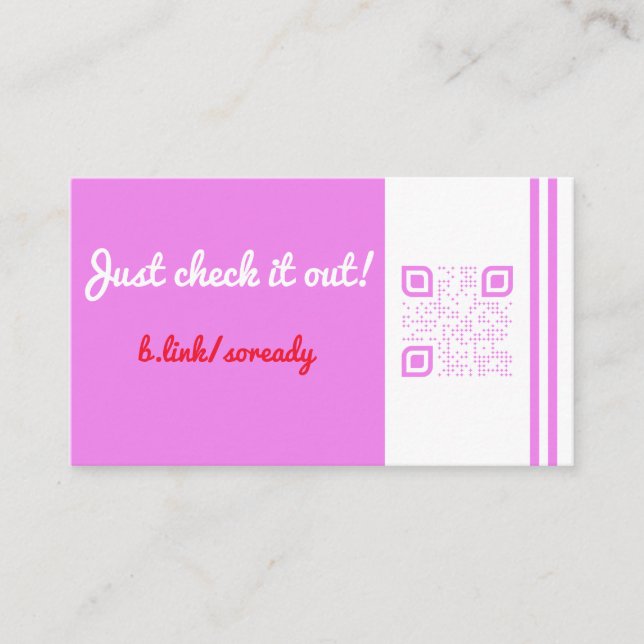 Cartão De Desconto Folheto de código QR - Dimensionamento exclusivo d (Frente)