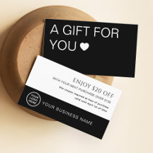 Increase Repeat Customers Modern Gift Voucher