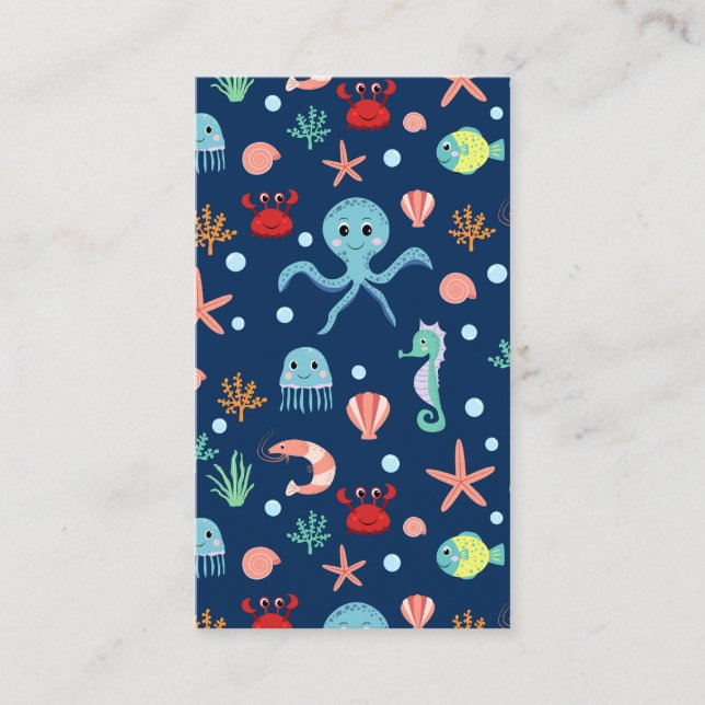 Cartão De Desconto Mundo do Mar (Frente)