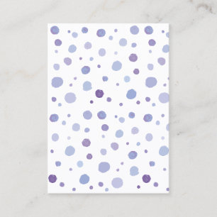Cartão De Desconto pontos polka pintados à mão