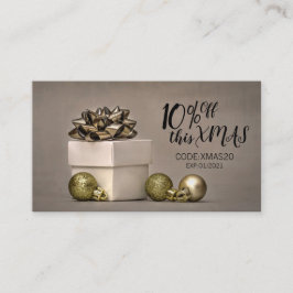 CARTÃO DE DESCONTO PRESENTE AOS CLIENTES