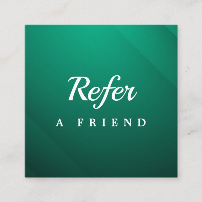 Cartão De Desconto Professional Salon & Spa Referral Card | Editable  (Frente)