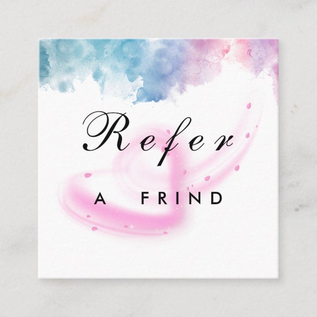 Cartão De Desconto Purple Glitter Luxury Drip Salon (Frente)