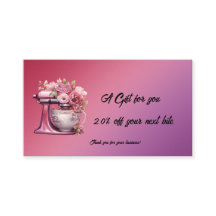 Um presente para você. 20% da sua próxima mordida!