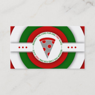 Cartão De Desconto vale LIVRE retro da FATIA da PIZZA