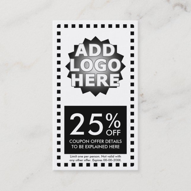 Cartão De Desconto vale simples (Frente)