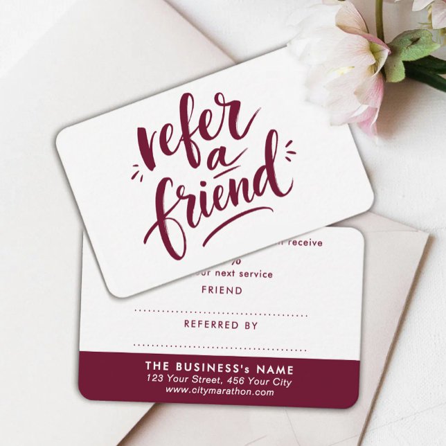 Cartão De Desconto Voucher de Presente Simples Vermelho Branco Descon (Criador carregado)