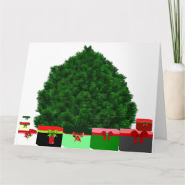 Cartão de Desejo de Natal