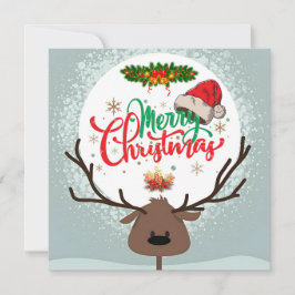 Cartão de Desejo Feliz de Natal