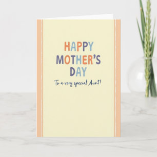 Cartão de Desejos Felizes do Dia das Mães