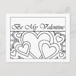 Cartão de desenho de linha do meu valentão