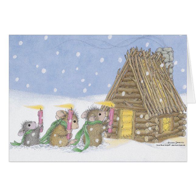 Cartão de Designs® do Casa-Rato (Frente Horizontal)