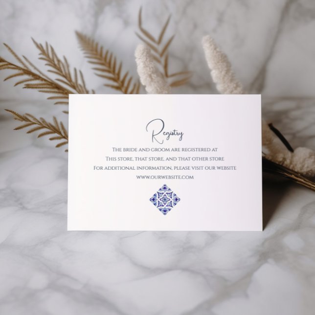 Cartão de Detalhes de Casamento Italiano | Inspira (Criador carregado)