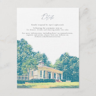 Cartão de detalhes de Catherine & Bo