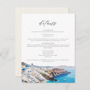 Cartão de Detalhes do Destino da Linha do Skyline 