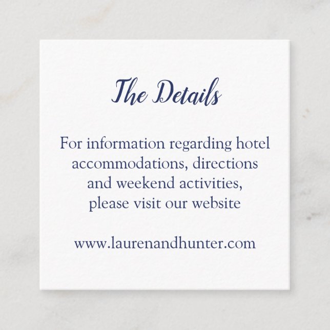 Cartão de Detalhes do Navio de Navegação Náutica (Frente)