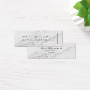 Cartão de detalhes elegante do casamento do