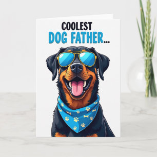 Cartão de Dia Brilhante para Pais de Cachorro