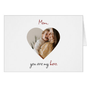 Cartão de Dia da Mãe Personalizado - "Mãe, tu és o