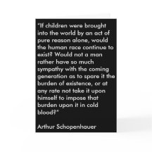 Cartão de Dia da Mãe Schopenhauer