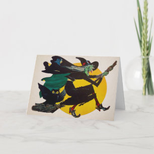 Cartão de Dia das Bruxas Clássico