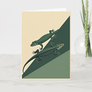 Cartão de Dia das Mães do Lagarto Doce